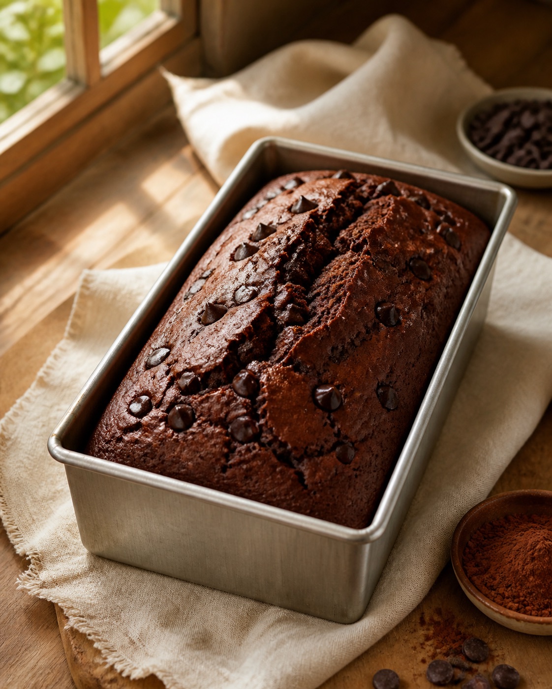Budín SONMI de Cacao puro con chips amargos