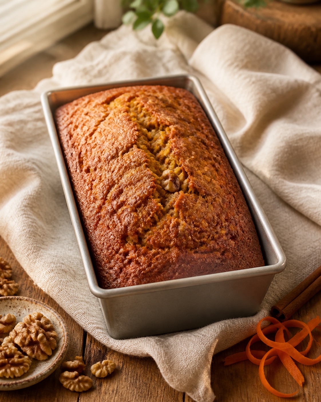 Budín SONMI de Carrot cake