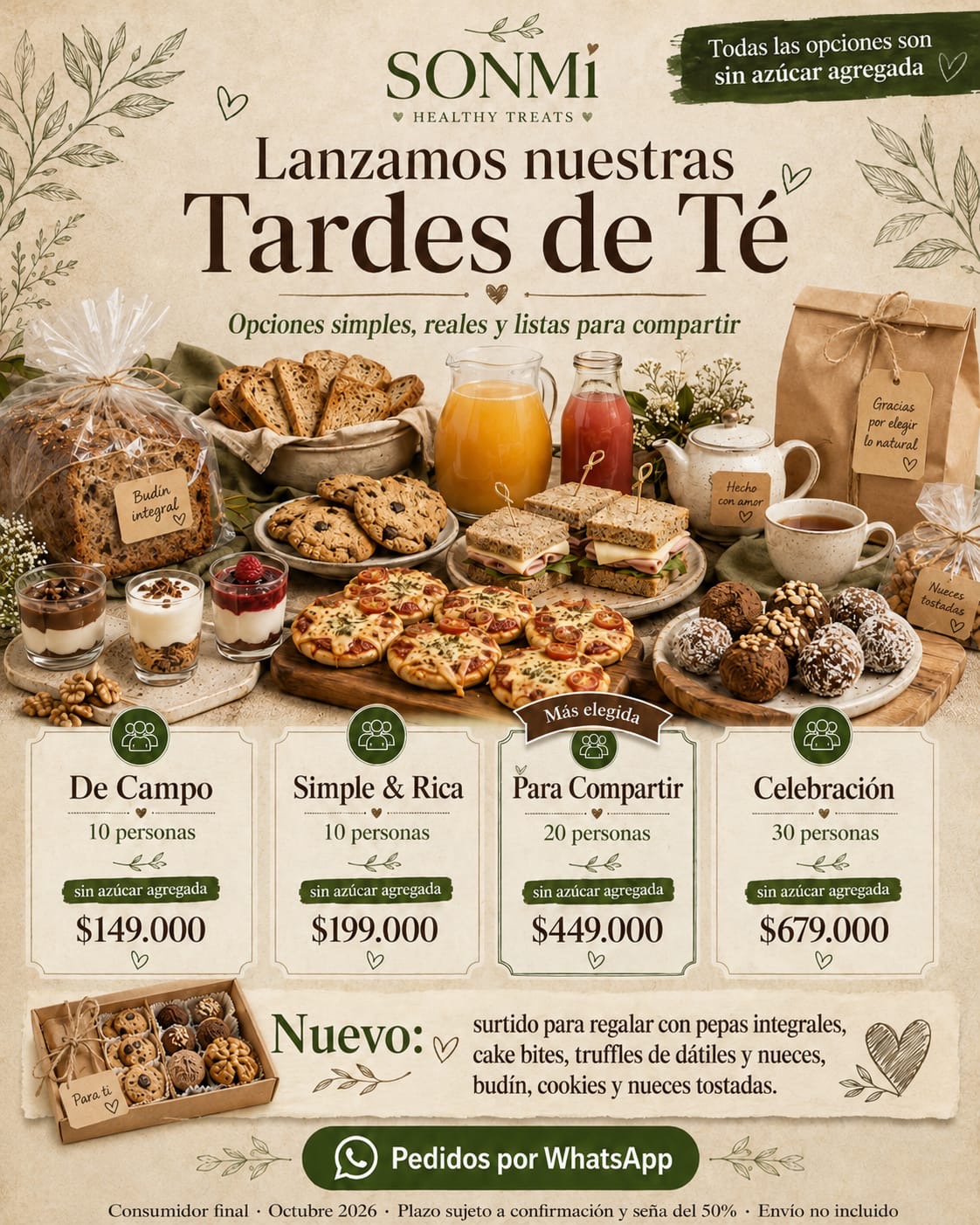 Presentación de las nuevas Tardes de Té SONMI